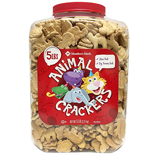 Book Cover Member Mark Animal Crackers, 5 lb