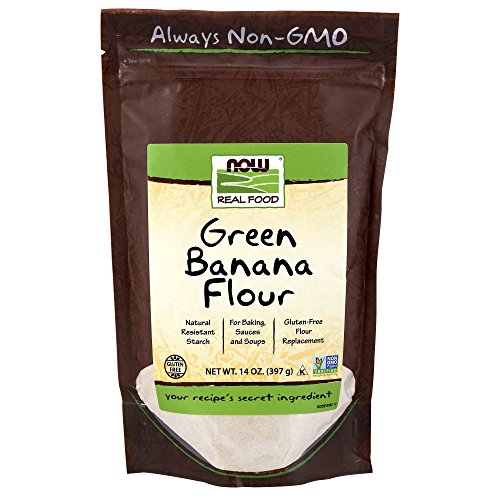 Book Cover NOW Foods Green Banana Flour,14-Ounce