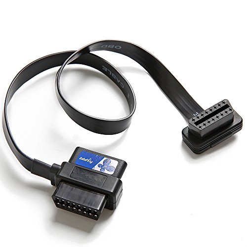 Book Cover bbfly-A9 OBD II OBD2 16 Pin Splitter Extension 1x Male and 2X Female Extension Cable Adapter (2FT/60CM)
