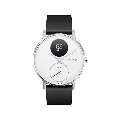 Book Cover Withings | Steel HR Hybrid Smartwatch - Activity Tracker with Connected GPS, Heart Rate Monitor, Sleep Monitor, Smart Notifications, Water Resistant with 25-Day Battery Life