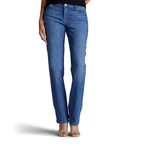 Book Cover Lee Women's Tall Relaxed Fit Straight Leg Jean