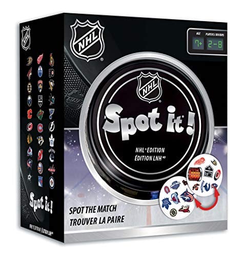 Book Cover MasterPieces NHL League Version Spot It!, Multi, One Size (41765)