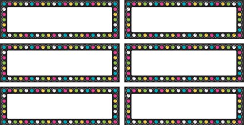Book Cover Teacher Created Resources Chalkboard Brights Labels Magnetic Accents (TCR77299)