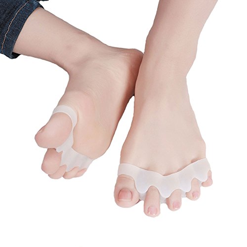 Book Cover Hisewell Gel Toe Separators Straightener Stretchers Shoe Toe Spacer for Women and Men