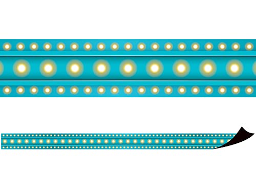 Book Cover Teacher Created Resources Light Blue Marquee Magnetic Strips (TCR77307)