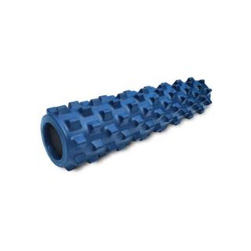 Book Cover RumbleRoller - Mid Size 22 Inches - Blue - Original - Textured Muscle Foam Roller - Relieve Sore Muscles- Your Own Portable Massage Therapist - Patented Foam Roller Technology