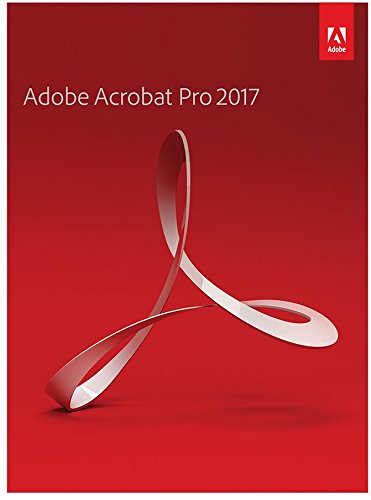 Book Cover Adobe Acrobat Pro 2017 | PC Disc