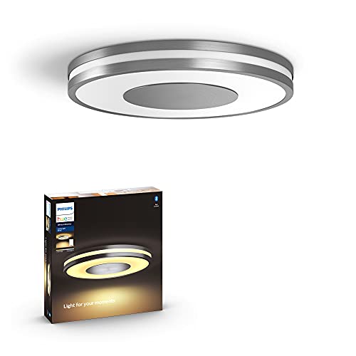 Book Cover Philips Hue White Ambiance Being Dimmable LED Smart Flushmount (Requires Hue Hub, Works withÂ  Alexa, HomeKitÂ  & Google Assistant)