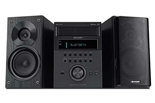 Book Cover Sharp XL-BH250 Sharp 5-Disc Micro Shelf Executive Speaker System with Bluetooth, USB Port for MP3 Playback, AM/FM, Audio in for Digital Players