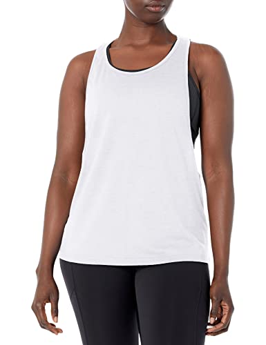 Book Cover SweatyRocks Women's Sleeveless Flowy Loose Fit Racerback Yoga Workout Tank Top