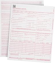 Book Cover 500 CMS-1500 Claim Forms - Current HCFA 02/2012 Version
