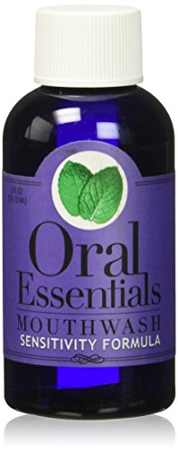 Book Cover Oral Essentials Sensitive Teeth Travel Size Mouthwash, 2 Ounce
