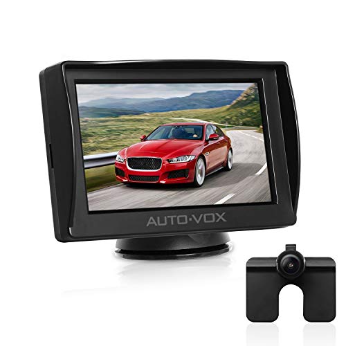Book Cover AUTO-VOX M1 Car Reversing Camera Kit Rearview Backup Camera IP68 Waterproof Night Vision, 4.3'' TFT LCD Rear View Monitor Parking Assistance System with One Wire Easy Installation