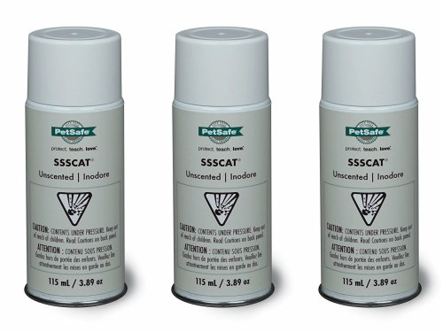 Book Cover NEW! PetSafe SSSCat Replacement Can 11.67oz (3 x 3.89oz)