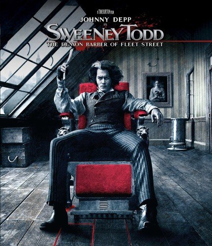 Book Cover Sweeney Todd [Blu-ray]