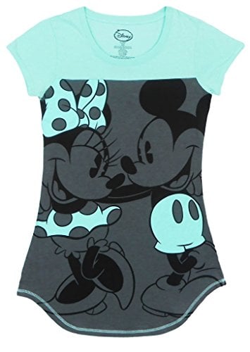Book Cover Disney Ladies Mickey & Minnie 2 Nice Dorm T-Shirt