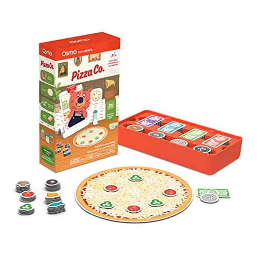 Book Cover Osmo - Pizza Co. - Communication Skills & Math - Educational Learning Games - STEM Toy - Gifts for Kids, Boy & Girl - 2 players, Age 5 to 12 - For iPad or Fire Tablet ( Base Required)