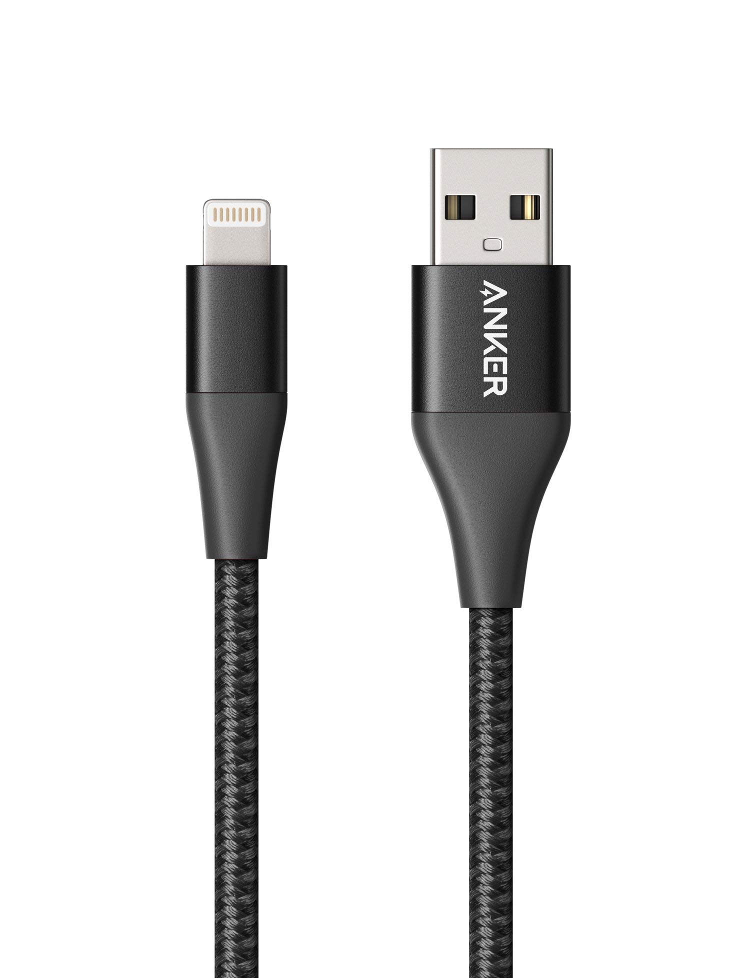 Book Cover Anker 551 USB-A to Lightning Cable (3ft), MFi Certified iPhone Cable for Flawless Compatibility with iPhone iPhone 13 13 Pro 12 Pro Max 12 11 X XS XR 8 Plus and More (Black) 3ft Black