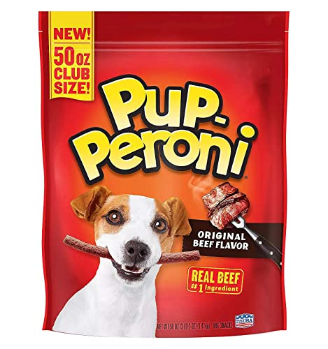 Book Cover Europe Standard Pup-Peroni Dog Snacks Original Beef Flavor, 50 Ounce