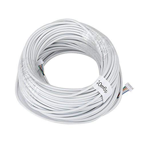 Book Cover MOUNTAINONE 30M 2.546P 6 wire cable for video intercom Color Video Door Phone doorbell wired Intercom cable