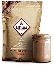 Book Cover Kaâ€™Chava Meal Replacement Shake - A Blend of Organic Superfoods and Plant-Based Protein - The Ultimate All-In-One Whole Body Meal. (Chocolate) 930g Bag = 15 meals (62g serving size)