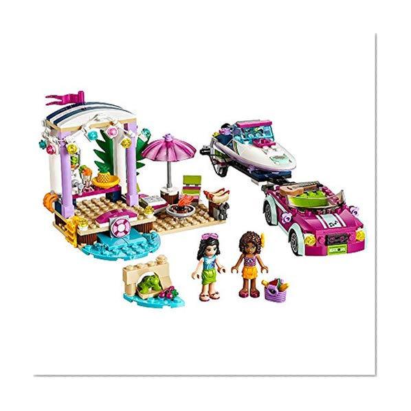 Book Cover LEGO Friends Andrea's Speedboat Transporter 41316 Building Kit (309 Piece)