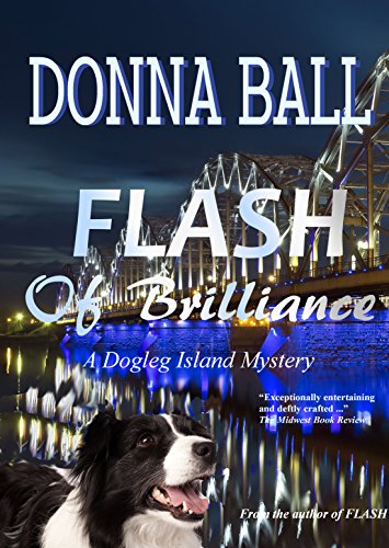 Book Cover Flash of Brilliance (Dogleg Island Mystery Book 3)