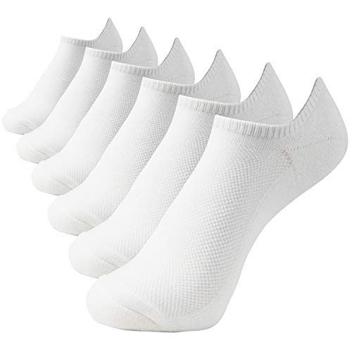 Book Cover +MD Ultra Soft Athletic Bamboo Socks For Women and Men with Hidden Seam Toe No Show Casual Non-Slip, 6 Pack
