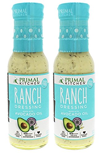 Book Cover Primal Kitchen - Organic Ranch Dressing, Avocado Oil-Based, Vegan & Paleo Approved - (8 Oz X 2 Pack)
