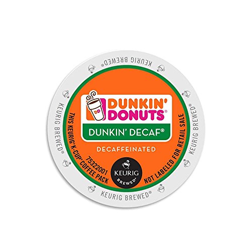 Book Cover Dunkin' Donuts Decaf Coffee K-Cups, 24 count/box - Pack 0f 4(total 96 count)