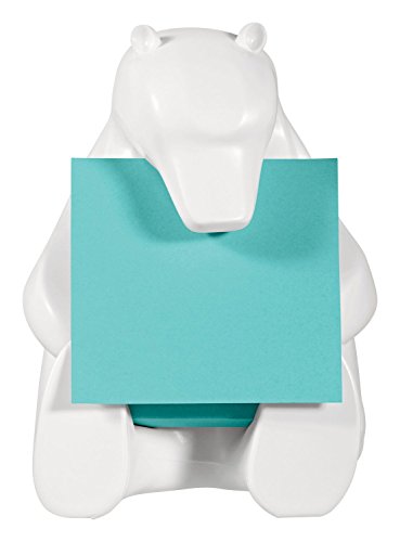 Book Cover Post-it Notes Dispenser for 3 in. x 3 in. Pop-up Notes, Includes 1 pad of notes, 45 Sheets (BEAR-330)
