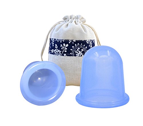Book Cover Anti-Cellulite Fascia Vacuum Suction Cups Multiple Uses for Muscle,Nerve,Joint Pain Relief and Cellulite Blaster Massage.Silicone Cupping Set Manage Tight Muscles,Sore Tendons, and Inflammation