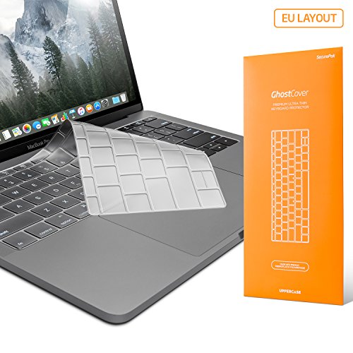 Book Cover UPPERCASE GhostCover Premium Ultra Thin Keyboard Protector for MacBook Pro with Function Keys 13