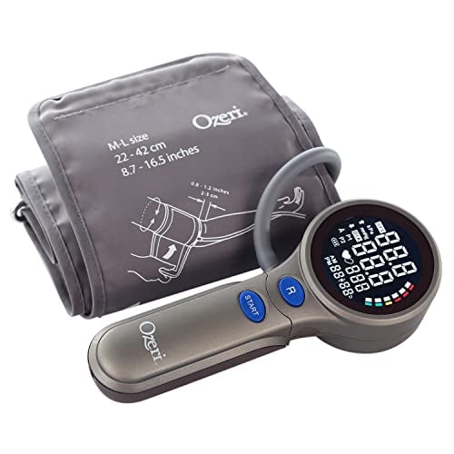 Book Cover Ozeri BP8H Upper Arm Blood Pressure Monitor with Intelligent Hypertension Detection