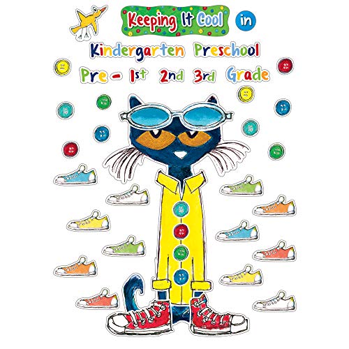 Book Cover Edupress Pete the Cat Keeping it Cool In Bulletin Board Set (EP63922)