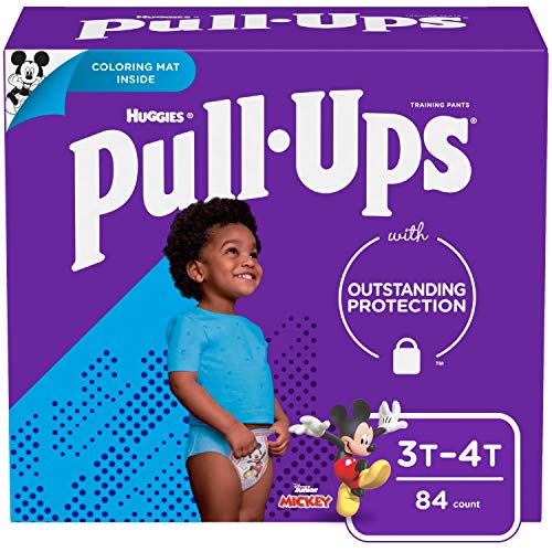 Book Cover Pull-Ups Boys' Potty Training Pants Training Underwear Size 5, 3T-4T, 84 Ct