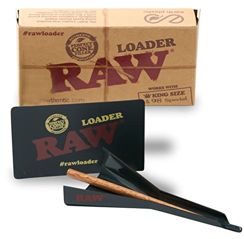 Book Cover RAW Cone Loader for King Size and 98 Special Pre Rolled Cones - Easily Fill and Pack your RAW Prerolls No Expertise Required