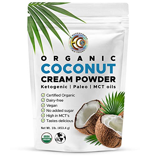 Book Cover Earth Circle Organics Coconut Cream Powder 1 lb