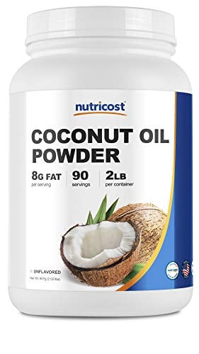 Book Cover Nutricost Coconut Oil Powder 2 LBS, 90 Servings - Non-GMO and Gluten-Free - Premium Quality Made in The USA