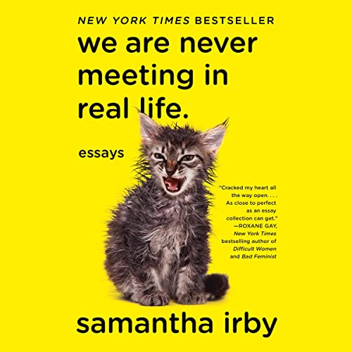 Book Cover We Are Never Meeting in Real Life: Essays