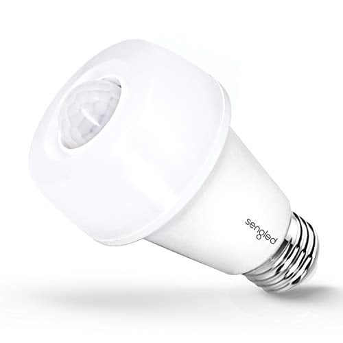 Book Cover Sengled LED with Motion Sensor, Soft White 2700K, A19 60W Equivalent, Indoor Use, 1 Pack