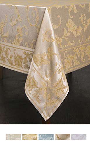 Book Cover Benson Mills Harmony Scroll Tablecloth (60
