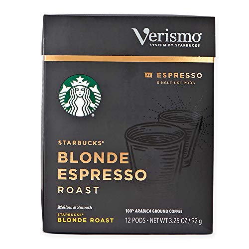Book Cover Starbucks Blonde Espresso Roast Espresso Verismo Pods