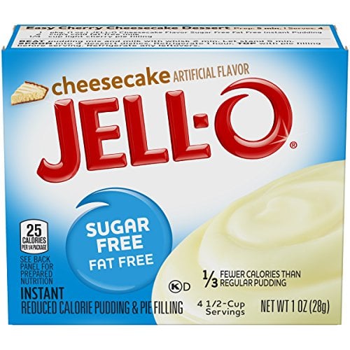 Book Cover JELL-O Instant Cheesecake Pudding & Pie Filling Mix (1 oz Boxes, Pack of 6)