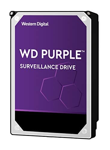 Book Cover WD Purple 1TB Surveillance Hard Drive - 5400 RPM Class, SATA 6 Gb/s, 64 MB Cache, 3.5