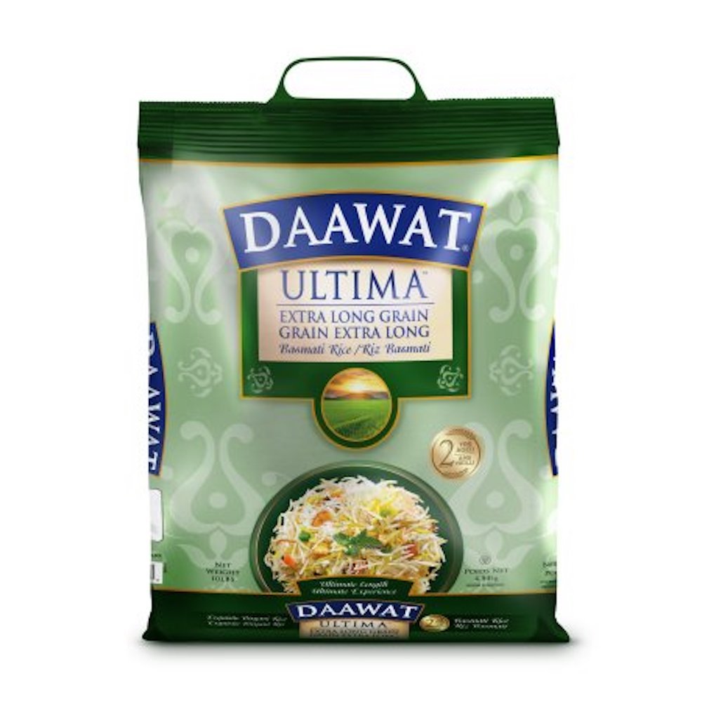 Book Cover Daawat Ultima Extra Long Grain Basmati Rice, 2-Years Aged, 4.54 KG