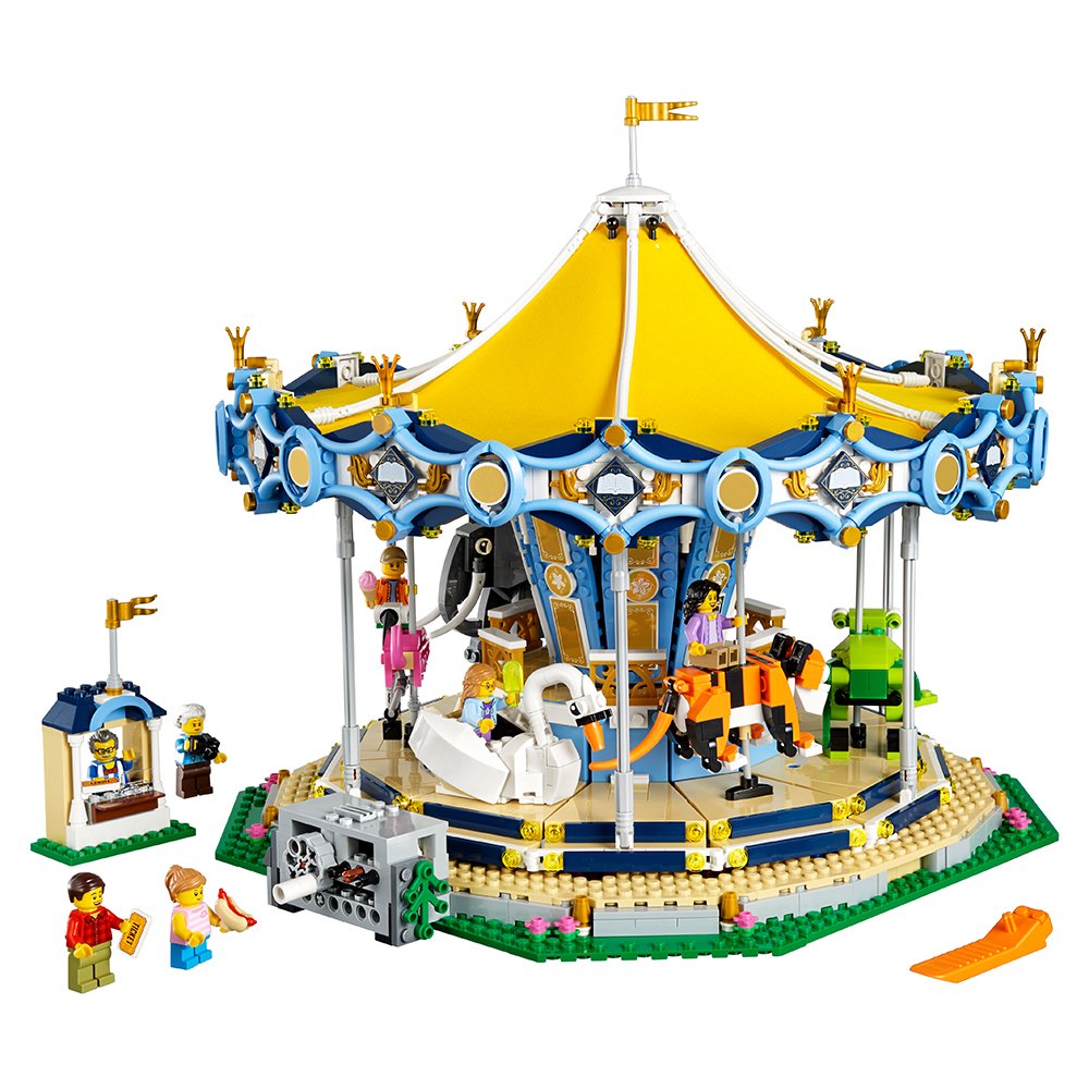 Book Cover LEGO Creator Expert Carousel 10257 Building Kit (2670 Pieces) (Discontinued by Manufacturer)