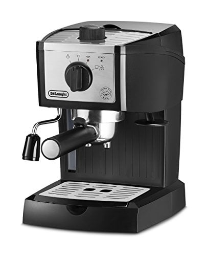 Book Cover DeLonghi EC155M Manual Espresso Machine, Cappuccino Maker