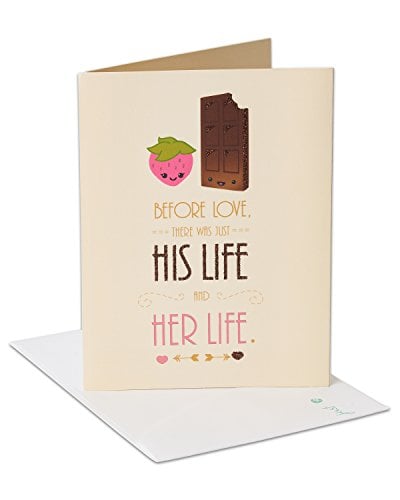 Book Cover American Greetings Funny Wedding, Bridal Shower or Engagement Card (Chocolate Strawberry)