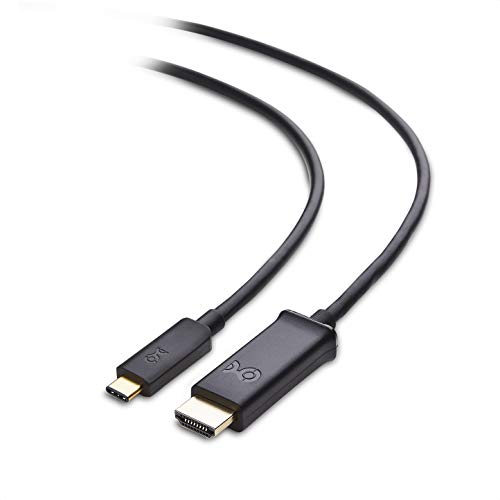 Book Cover Cable Matters USB C to HDMI Cable (USB-C to HDMI Cable) Supporting 4K 60Hz in Black 6 ft - Thunderbolt 4 / USB4 / Thunderbolt 3 Port Compatible with MacBook Pro, Dell XPS 13, Surface Pro and More